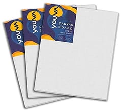 Navneet Youva | Canvas Board | 25.4 cm x 30.48 cm (10x12 inch) | Pack of 3