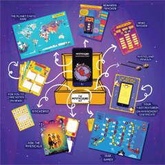 MysticLand World Discovery Educational Kit (with 3-month daily news subscription in app)