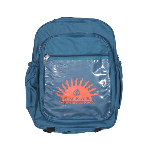 Omkar State Board School Blue School Bag