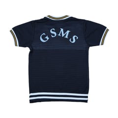 Half T-Shirt With Stripes (Std. 1st to 10th)