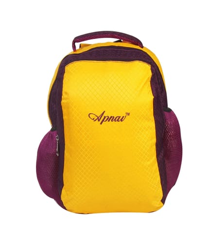 Apnav Yellow / Wine School Bag