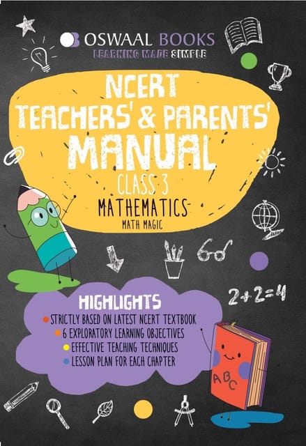 Oswaal NCERT Teachers & Parents Manual Class 3 Mathematics Math Magic Book