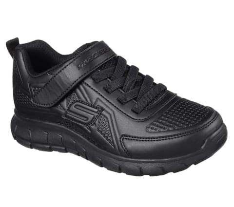 Skechers Unisex VIM-MID BREAK 998106N-BBK Black School Shoes
