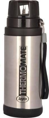 Jayco Insulated Steel Water Bottle Thermomate 750 ml Bottle  (Pack of 1, Silver, Steel)