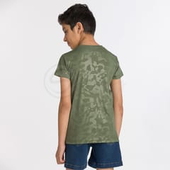 Pack of 2 Dry fit Army Camo Tees (Black & Green)
