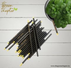 The Green Chapter Black Ink  Kraft Paper Ball  Pen Set of 10