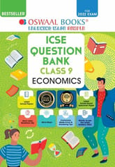 Oswaal ICSE Question Bank Class 9 Economics Book Chapterwise & Topicwise (For 2022 Exam)