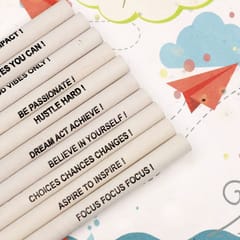 Paper Pencil 10 with inspiring quotes  | 1 Diary  Eco-friendly Stationery Gift set