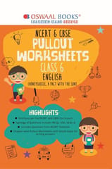 Oswaal NCERT & CBSE Pullout Worksheets Class 6 English Book (For 2022 Exam)