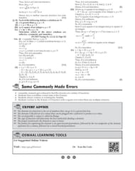 Oswaal NCERT Problems - Solutions (Textbook + Exemplar) Class 12 Mathematics Book (For 2022 Exam)