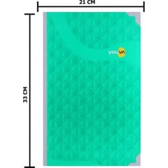 Youva Case Bound | My Notes | 21x33 cm | Single Line Register | 432 Pages | Pack of 1