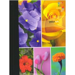 5 Subject Note Book | Pages 400 Single Line | Size 18.5 cm x 24.7 cm | Navneet Youva