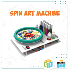 Spin Art Machine Kit | For kids of Age 5 years and above